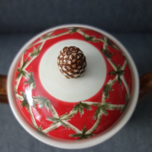 Handpainted Exclusive Pacific Rim China Tea Pot - Picture 8 of 16